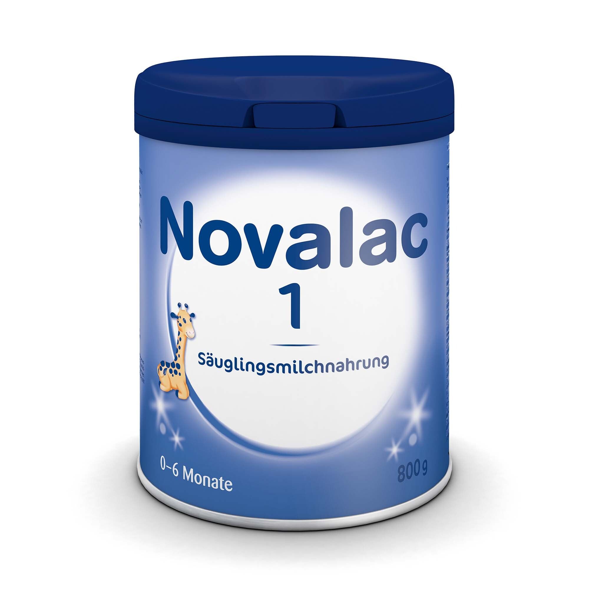Novalac 1 Säuglings-Milchnahrung 0-6 Monate Pulver 800 g