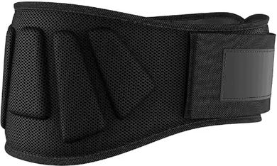 Inspire Picks Weight Lifting Belt, Gym Back Support, Lumbar Support Belt, Powerlifting Belt, Workout Waist Belt black s