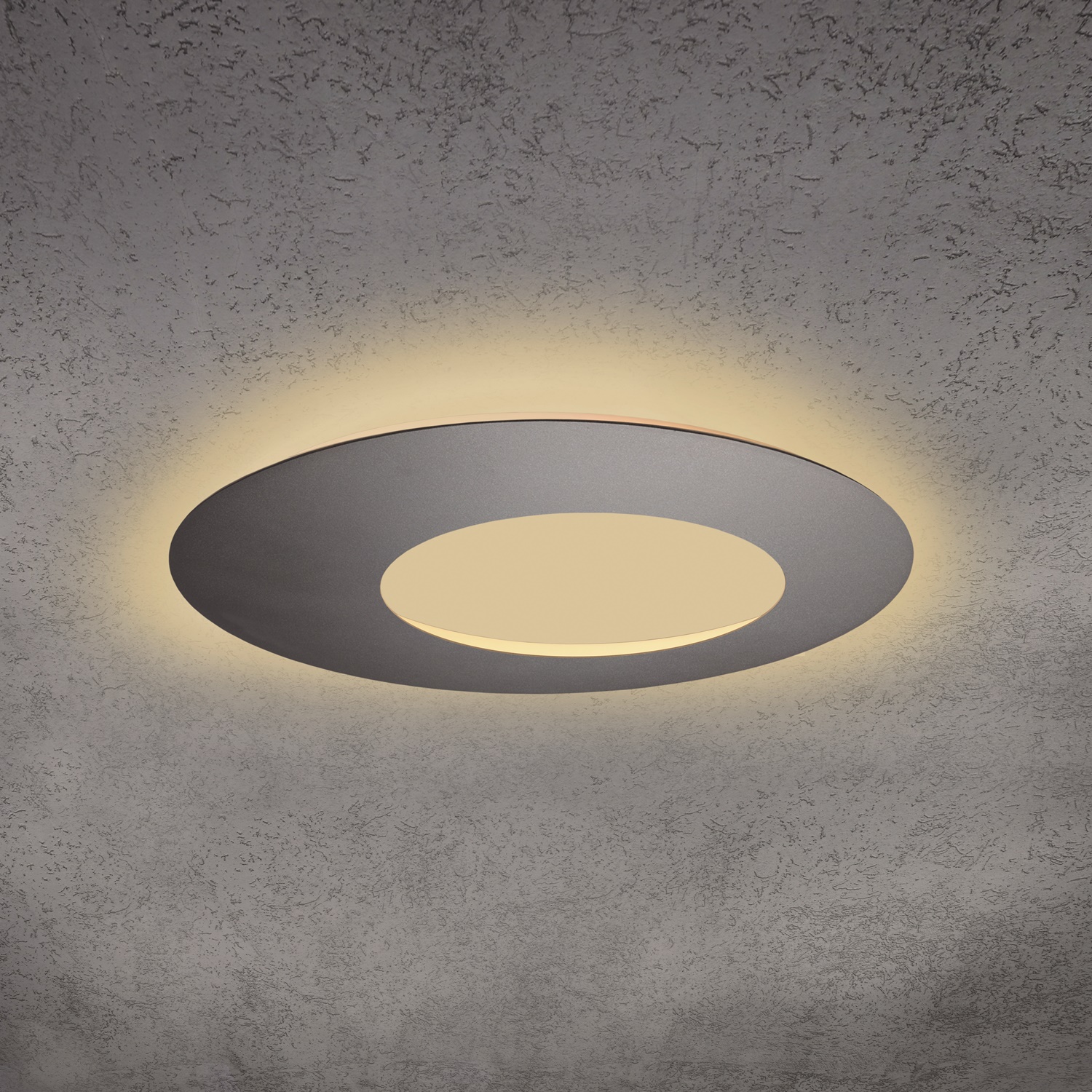 Escale LED-Wand-/Deckenleuchte BLADE OPEN 79cm anthrazit 90380409 4011895492913