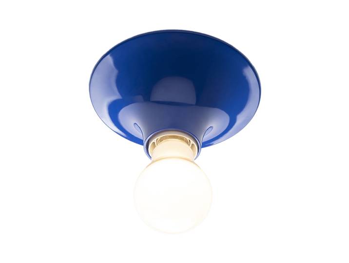 ARTEMIDE lampe murale applique ou lampe de plafond plafonnier TETI (Bleu Klein - Polycarbonate)