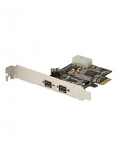 DIGITUS FireWire-Adapter PCIe FireWire 800 3 Anschlüsse (DS-30203-2)