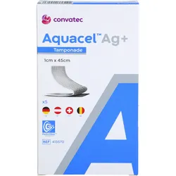 Aquacel Ag+ 1x45 cm Tamponaden 5 ST