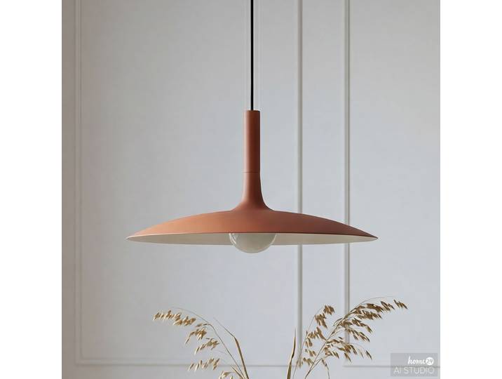 Suspension NESTO 45 x 150 x 45cm Marron/Rouge rouille Fer, thermolaqué LED Module LED