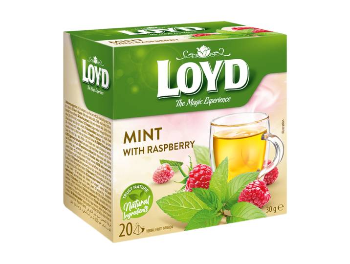 LOYD Infusion Minte-Framboise 20 x 1,5 g