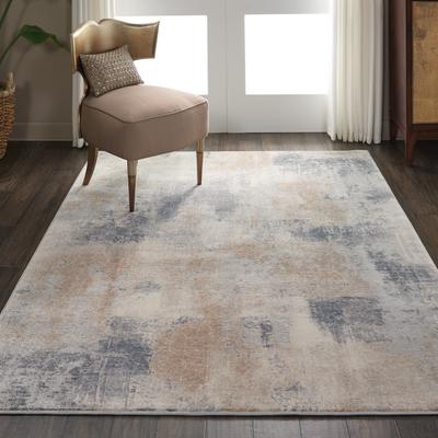 Nourison Rustic Textures Distressed Vintage Abstract Area Rug