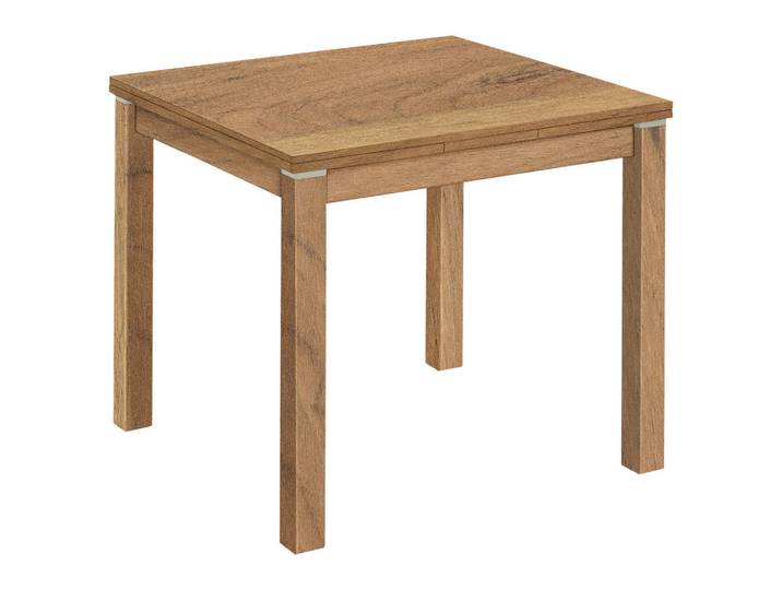 Valdera Esstisch, Eiche, quadratisch, eckig, 80x76x80-140 cm, ausziehbar, Variantenauswahl, Esszimmer, Tische, Esstische, Esstische ausziehbar
