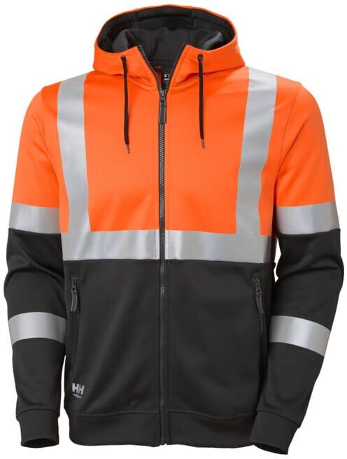 Helly Hansen Sweat à capuche Warn, orange, T. L (79259_269_L)
