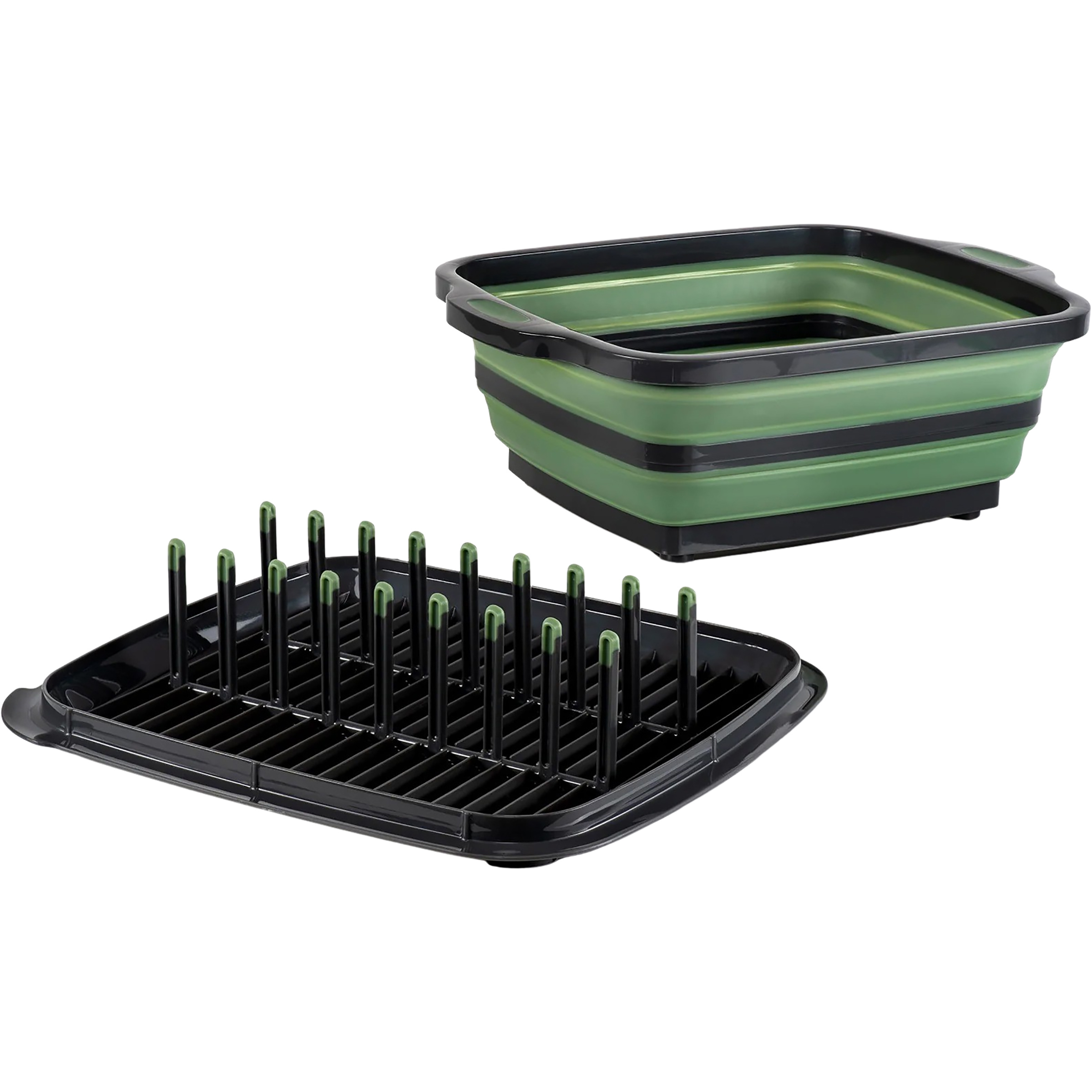GSI Escape Spül Set Brotdosen & Behälter schwarz Größe 8L