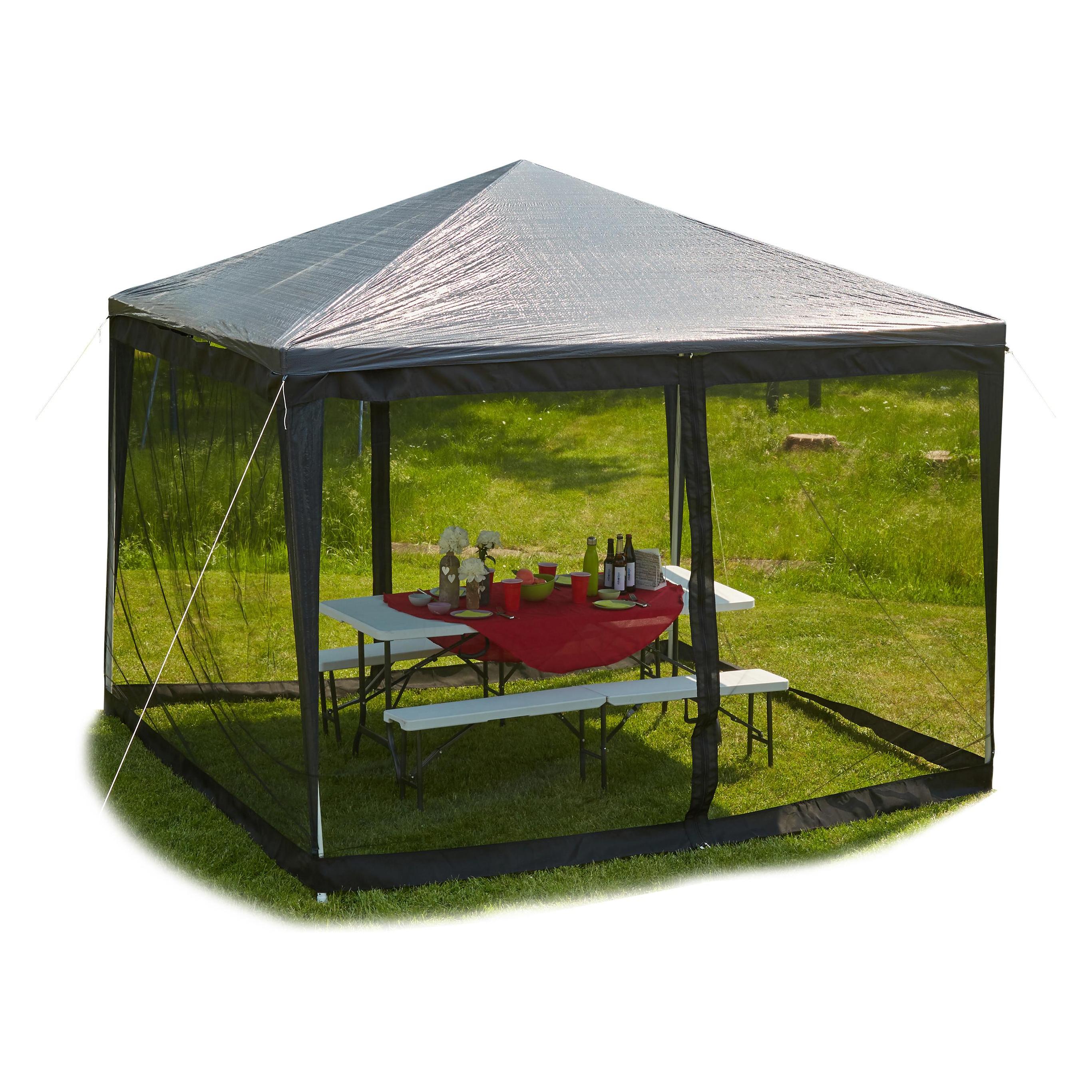 Relaxdays Moskitonetz Pavillon (600 cm, 20 cm) (4052025263492)