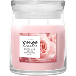 Fresh Cut Roses Signature Medium Jar 368g 2-Docht