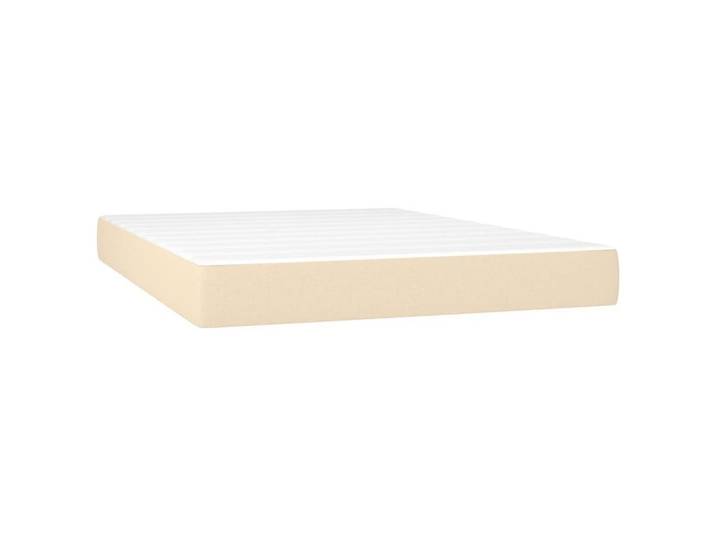 Boxspringmatratze Taschenfederkernmatratze Mittel Creme 140x190x20 cm Stoff, vidaXL, 20 cm hoch