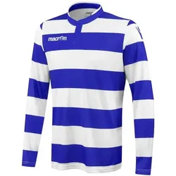Macron, Herren, Sportshirt, kepler (XXL), Weiss, Blau