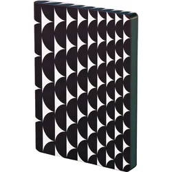 Graphic Half Full Gepunktetes Notizbuch L 256 Seiten 120 g/m2