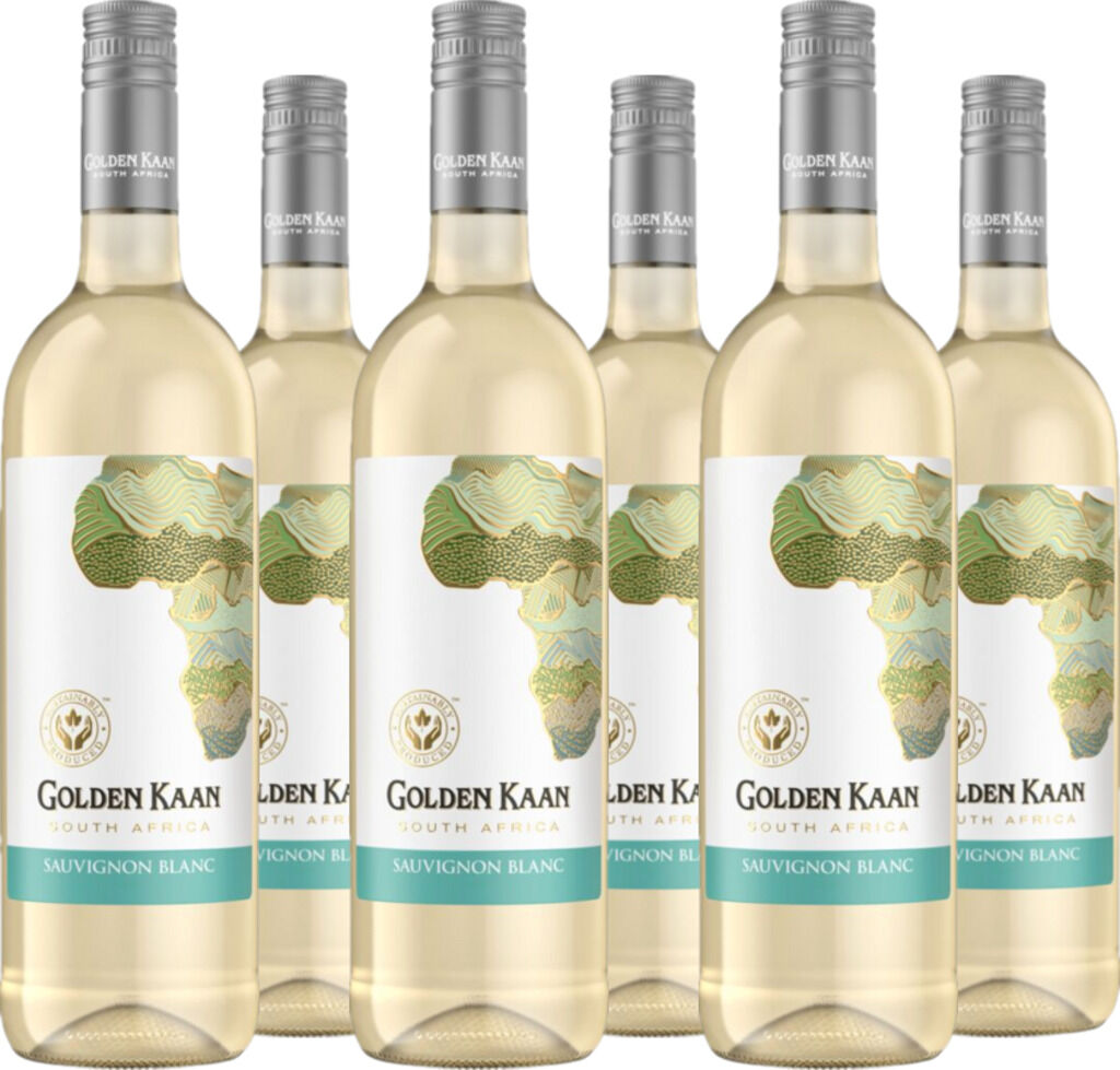 6er Vorteilspaket Golden Kaan Sauvignon Blanc Western Cape 2025 KWV