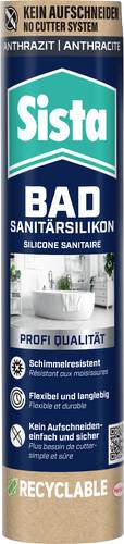 Sista Silikon Bad Sanitärsilikon, Papp-K
