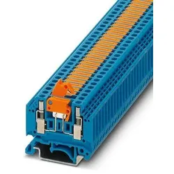 Phoenix Contact 3104123 Messertrennklemme MTK-P/P MIT SPERRE BU MTKPPMITSPERREBU  - 50 Stück