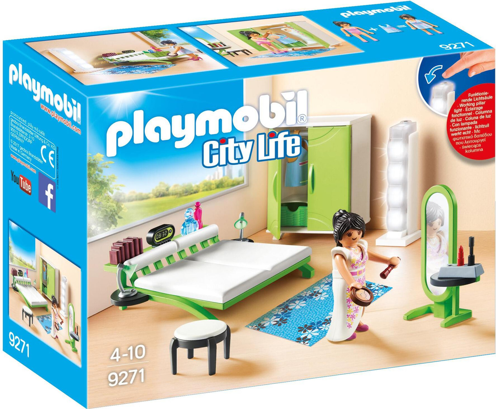 Playmobil City Life 9271 Slaapkamer
