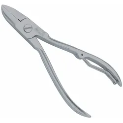 Erbe Nagelzange Professional rostfrei Inox, karierte Schenkel, Drahtfeder- 91795