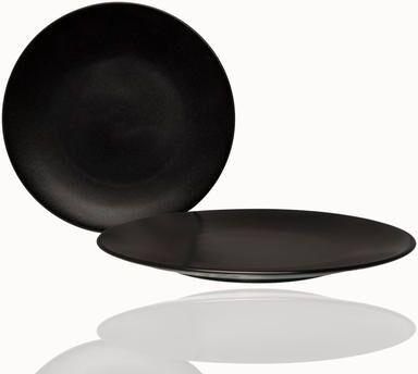 Red Vanilla Matrix Black Service Plate