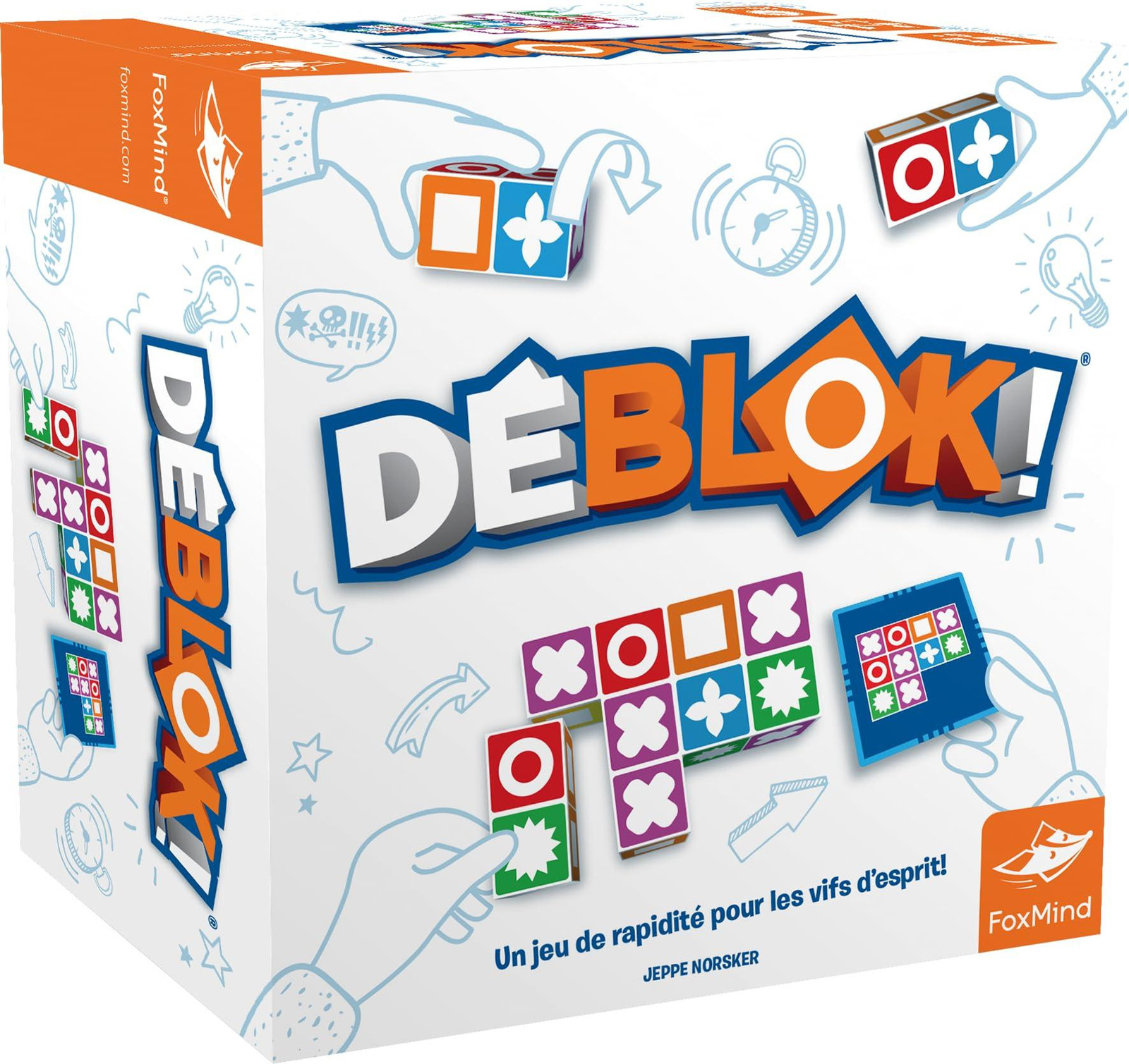 Asmodee FOXMATMA01FR 6 Rokken