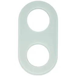 Berker, Zubehör Schalterprogramm, 110209 Glasrahmen 2fach