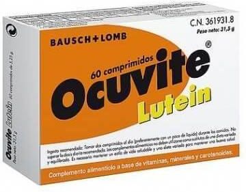 Bausch+Lomb Ocuvite Lutein 60 Tablets