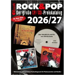 Der grosse Rock & Pop LP/CD Preiskatalog 2026/27, Ratgeber von Fabian Leibfried, Martin Reichold