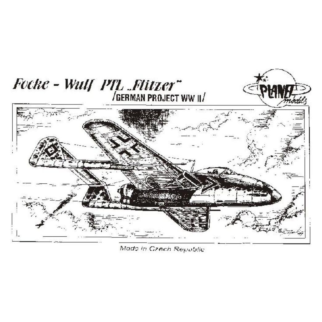 Planet Models Focke-Wulf PTL Flitzer (129-PLT025)