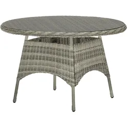 Tisch  Amrum ¦ grau ¦ Maße (cm): H: 76  Ø: 121.0