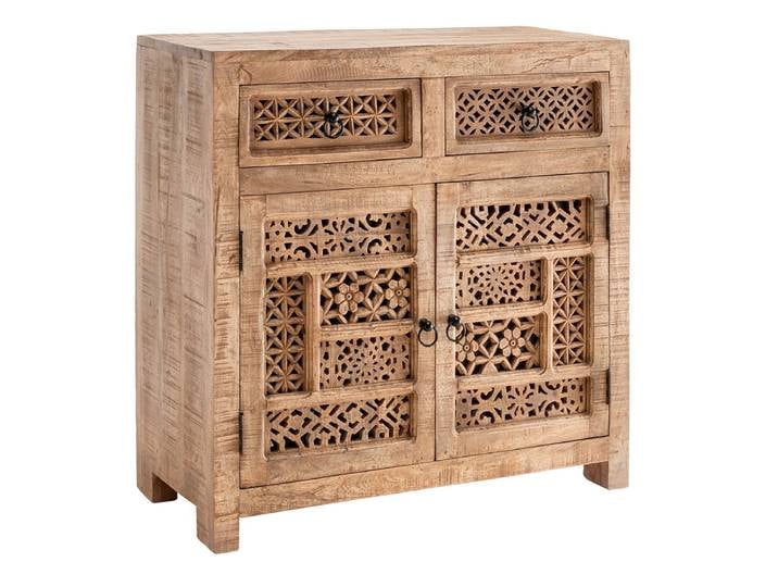 Kommode 90x90cm 'Shania' Mangoholz massiv