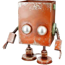 Casablanca by Gilde, Blumentopf, Übertopf Roboter Robotica (19 x 34 x 37.50 cm)