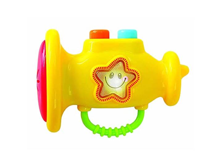PlayGo 2528 - Baby Rockstar trompet, werkt op batterijen