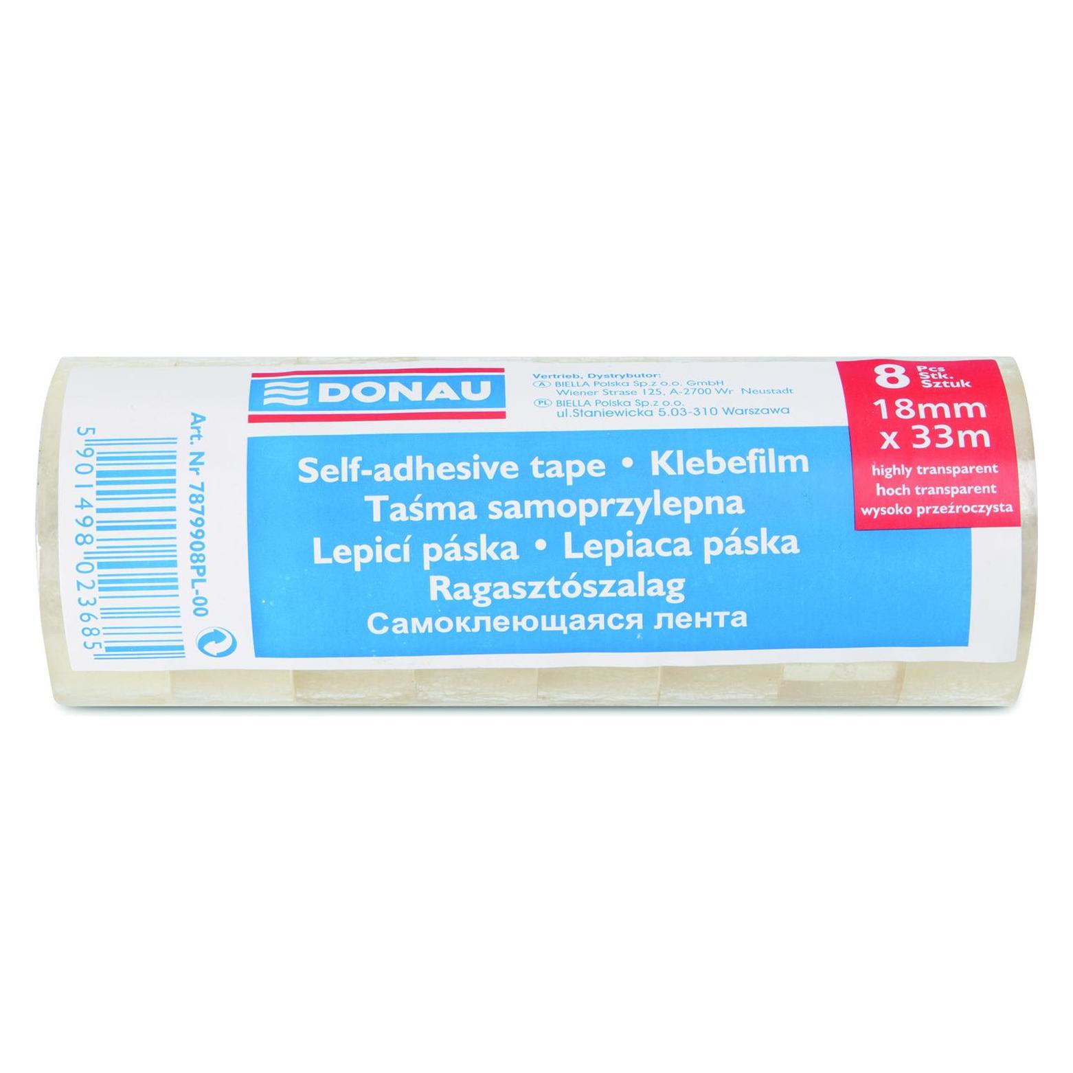 Donau Schreibband, 18 mm, 33 m, 8 Stk. (18 mm) (36961818)