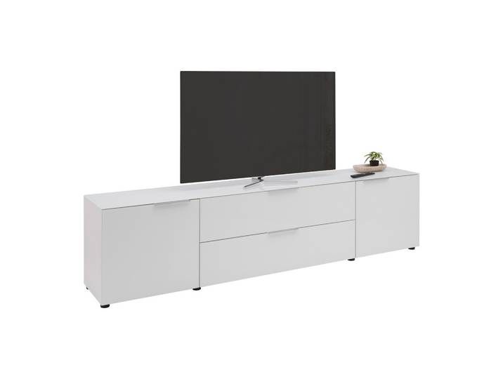 Tv-element Weiss 226/55/40 cm