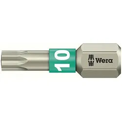 Wera, Bits, Bit-Check 10 Stainless 1 (Kreuz Phillips PH, Kreuz Pozidriv PZ)