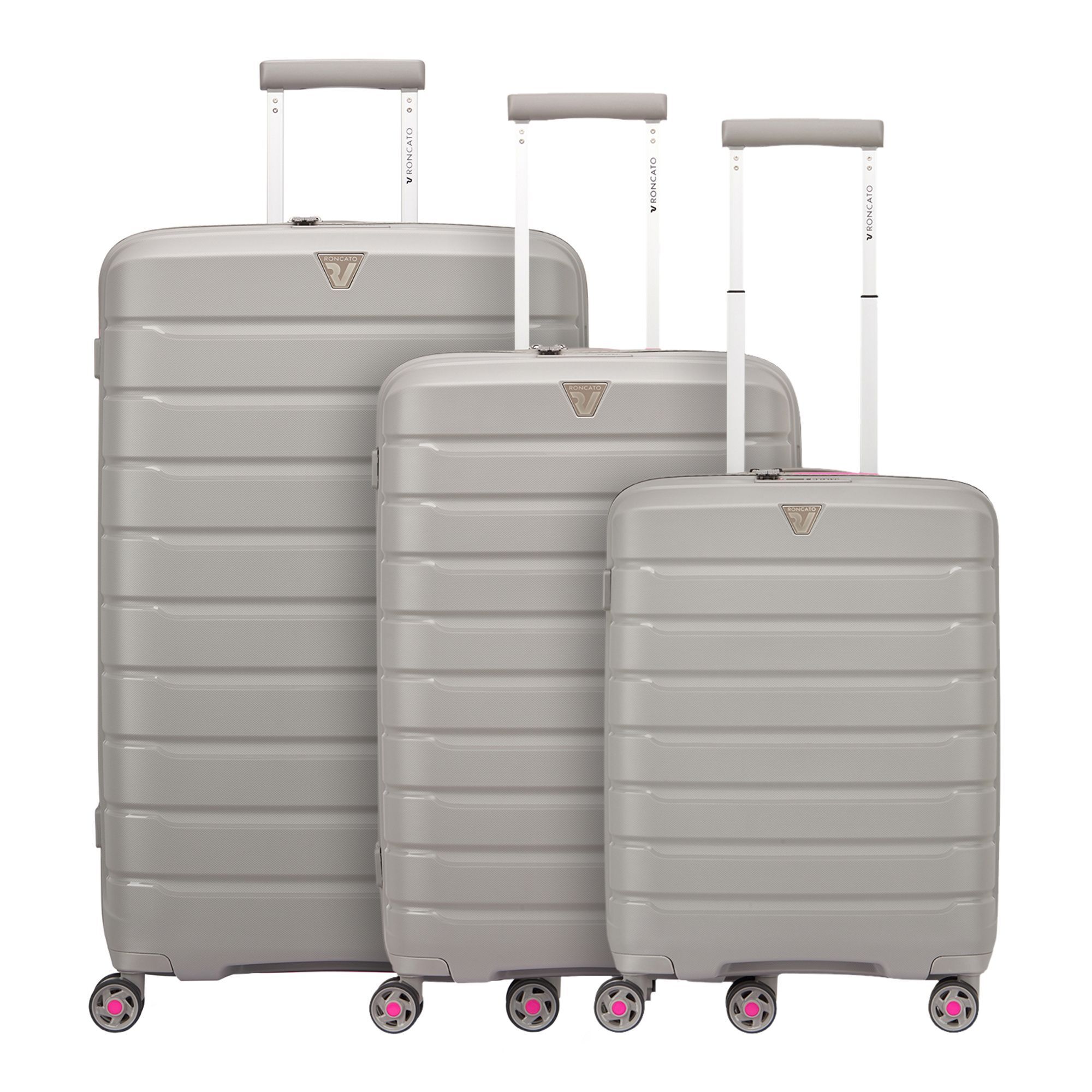 Roncato B-Flying Neon 4 Rollen Kofferset 3-teilig