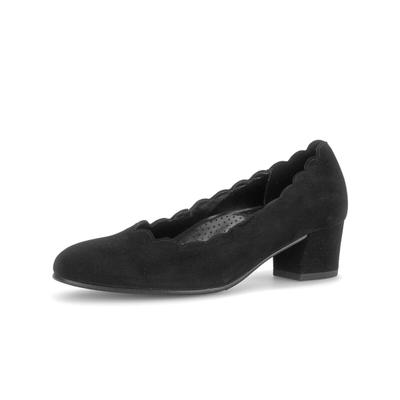 Pumps GABOR "Eleganter Pump", Damen, Gr. 42,5, schwarz, Schuhe Pumps
