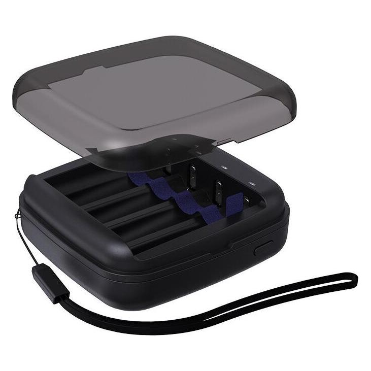 Xtar BC4 Batterieladegerät für R03 / AAA und R6 / AA Li-Ion 1 5V / NiMH Akkus (1 Stk., Ladegerät ohne Akku) (22907184)