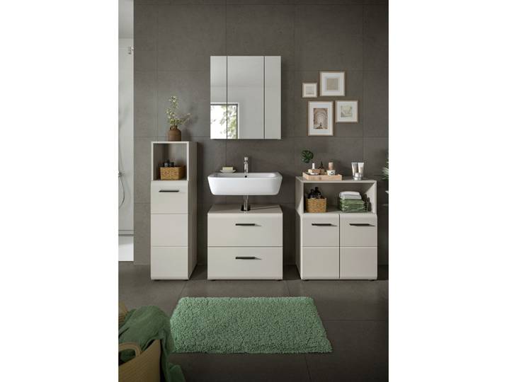 Badezimmer Ice Kaschmir 4-teilig