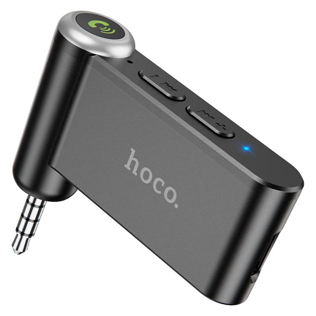 Hoco - Audio Adapter Bluetooth Magic Music (E58) - Aux Jack 3.5mm - Black (Empfänger) (56339882)