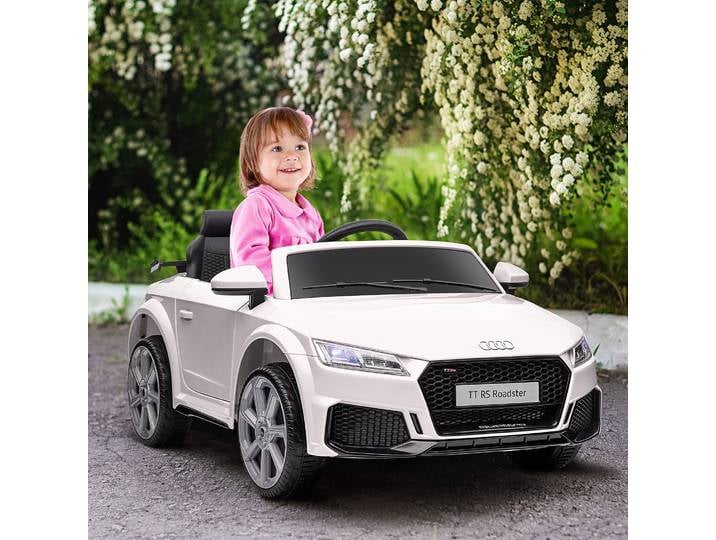 HOMCOM Voiture Électrique Enfant TT RS Blanc