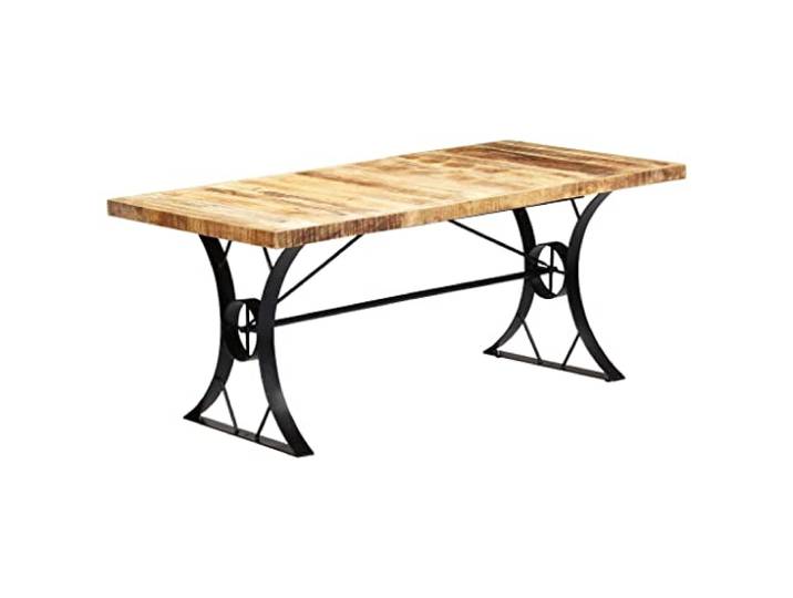 vidaXL Mangoholz Massiv Esstisch Esszimmertisch Küchentisch Holztisch Massivholztisch Speisentisch Tisch Esszimmer Küche 180x90x76cm