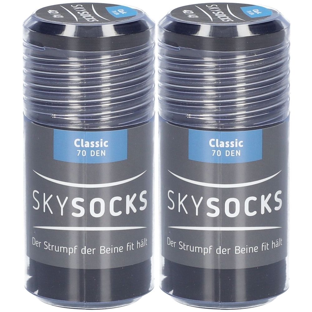 Skysocks Clas Black 42/43 x2 2x2 St