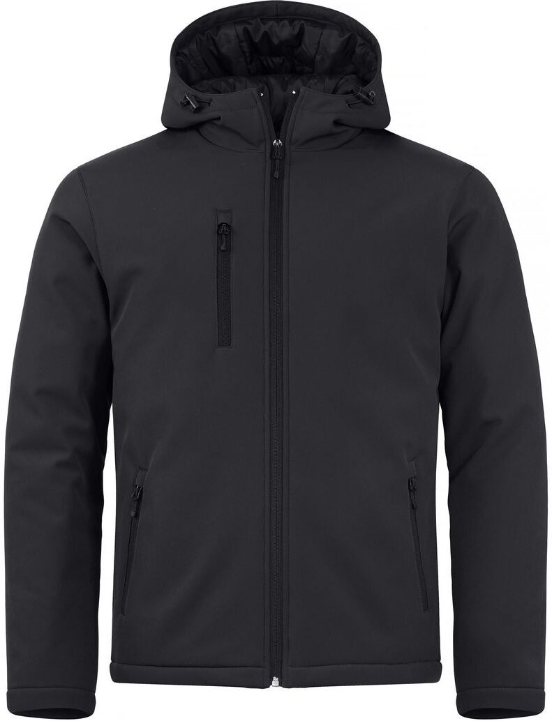 CLIQUE Softshelljacka Padded svart XS