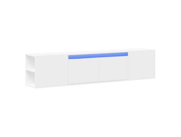 Bon plan  Meuble TV mural - JILI HOT - armoire murale - avec LED blanc 180x31x39 5cm - Pour salon Thome9139395