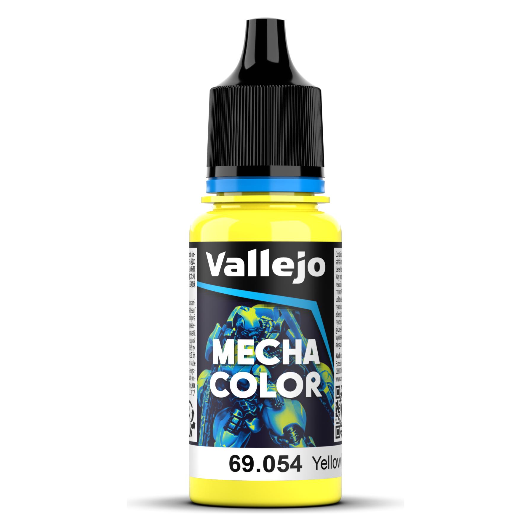 Vallejo Mecha Color - Yellow Fluorescent (69.054) (69.054)