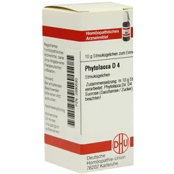 Phytolacca D 4 Globuli 10 g