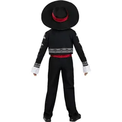 Metamorph Dia de Los Muertos Edelmann Kostüm für Kinder (140, 146)