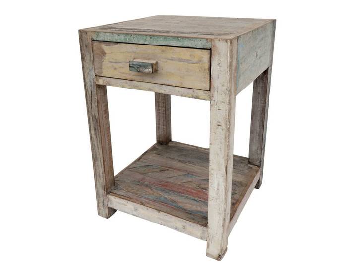 Guru-Shop Couchtisch Beistelltisch mit Schubfach - Modell 70