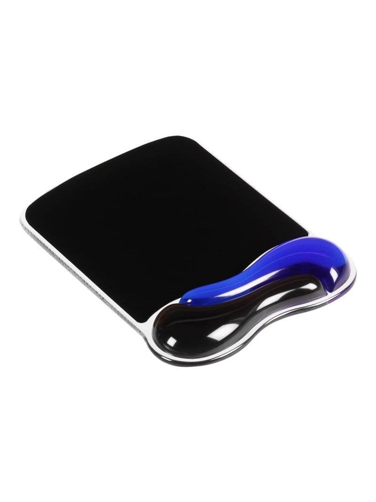 Kensington Mauspad mit Duo Gel-Handgelenkauflage, blau/grau Schwarz
